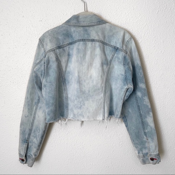 ❌SOLD❌Vintage Xhilaration Bleach Washed jacket - Picture 2 of 8